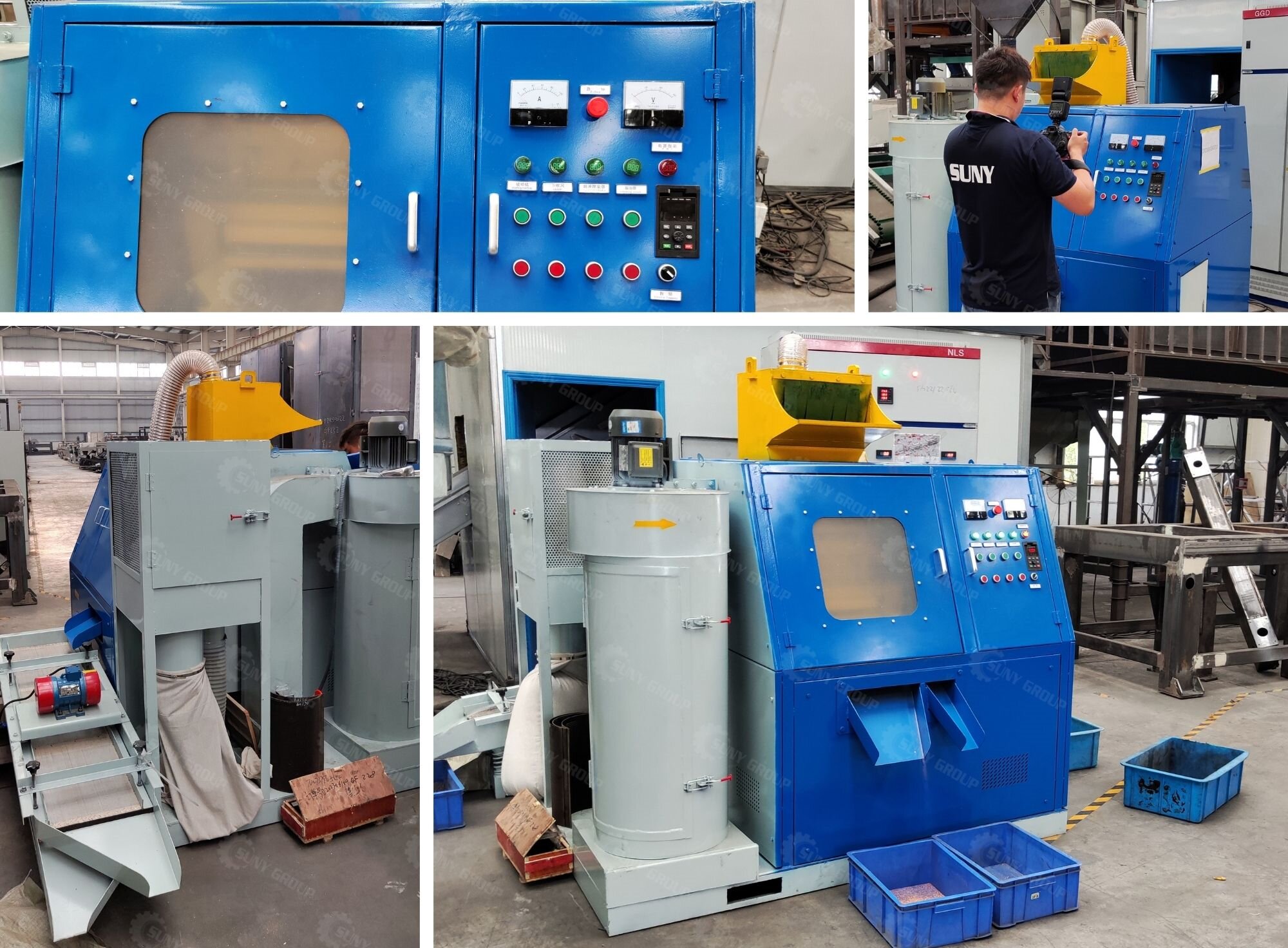 100kg/hr Small Copper Wire Granulator Recycling Machine